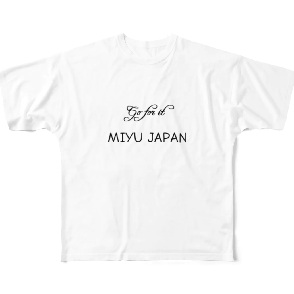Miyu_japanのmiyu_japan All-Over Print T-Shirt