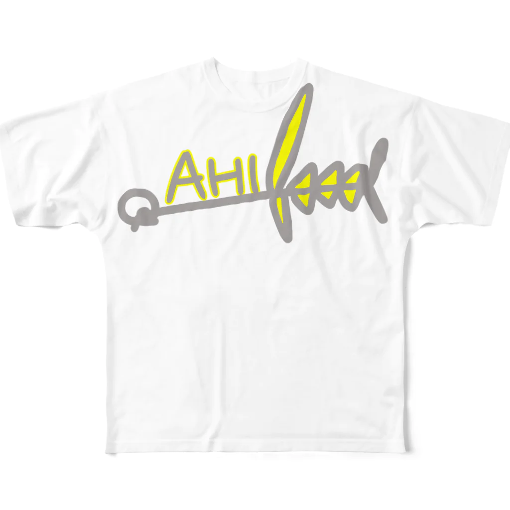 comaoのキハダマグロ　アヒ♡ All-Over Print T-Shirt