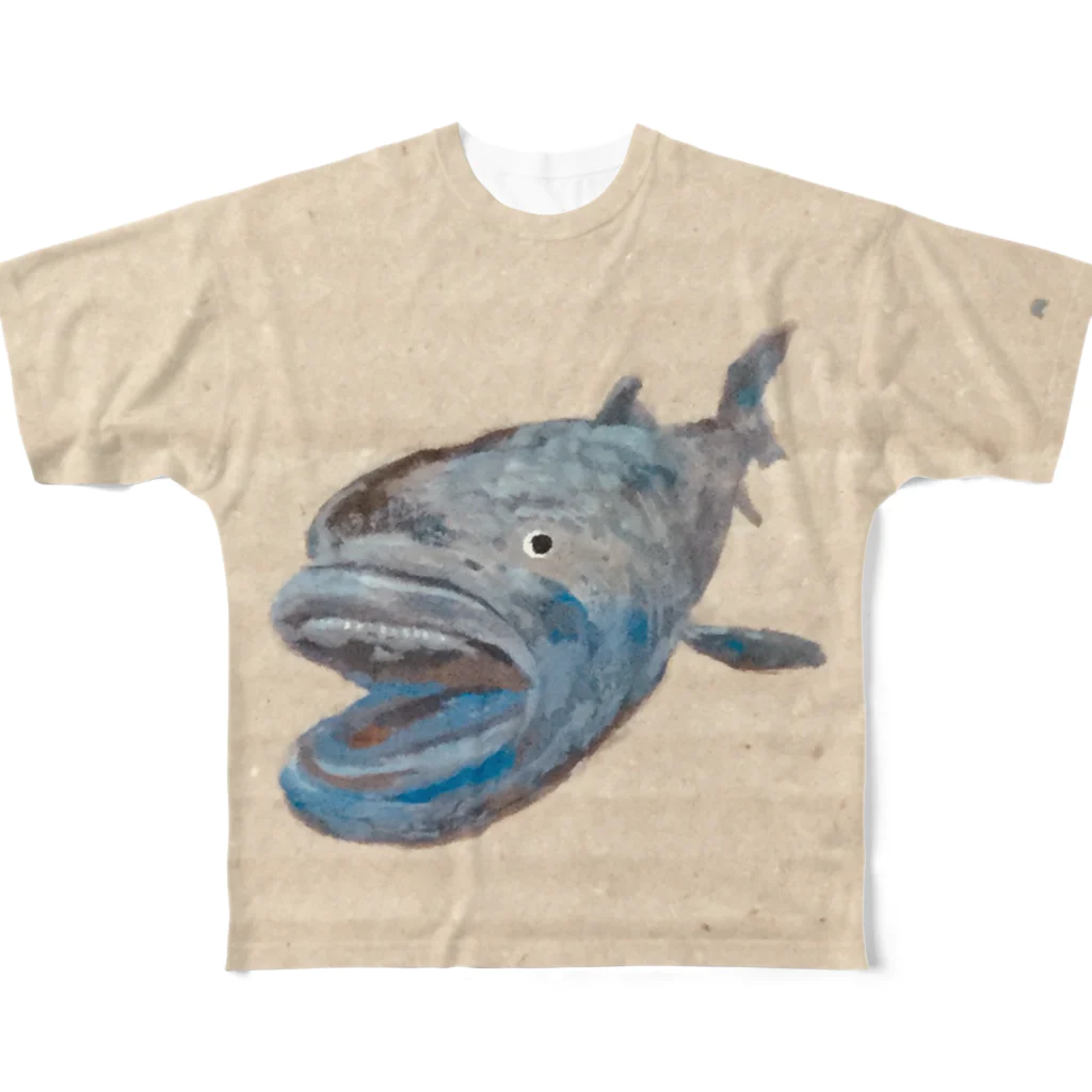 光平洋子のメガマウス All-Over Print T-Shirt