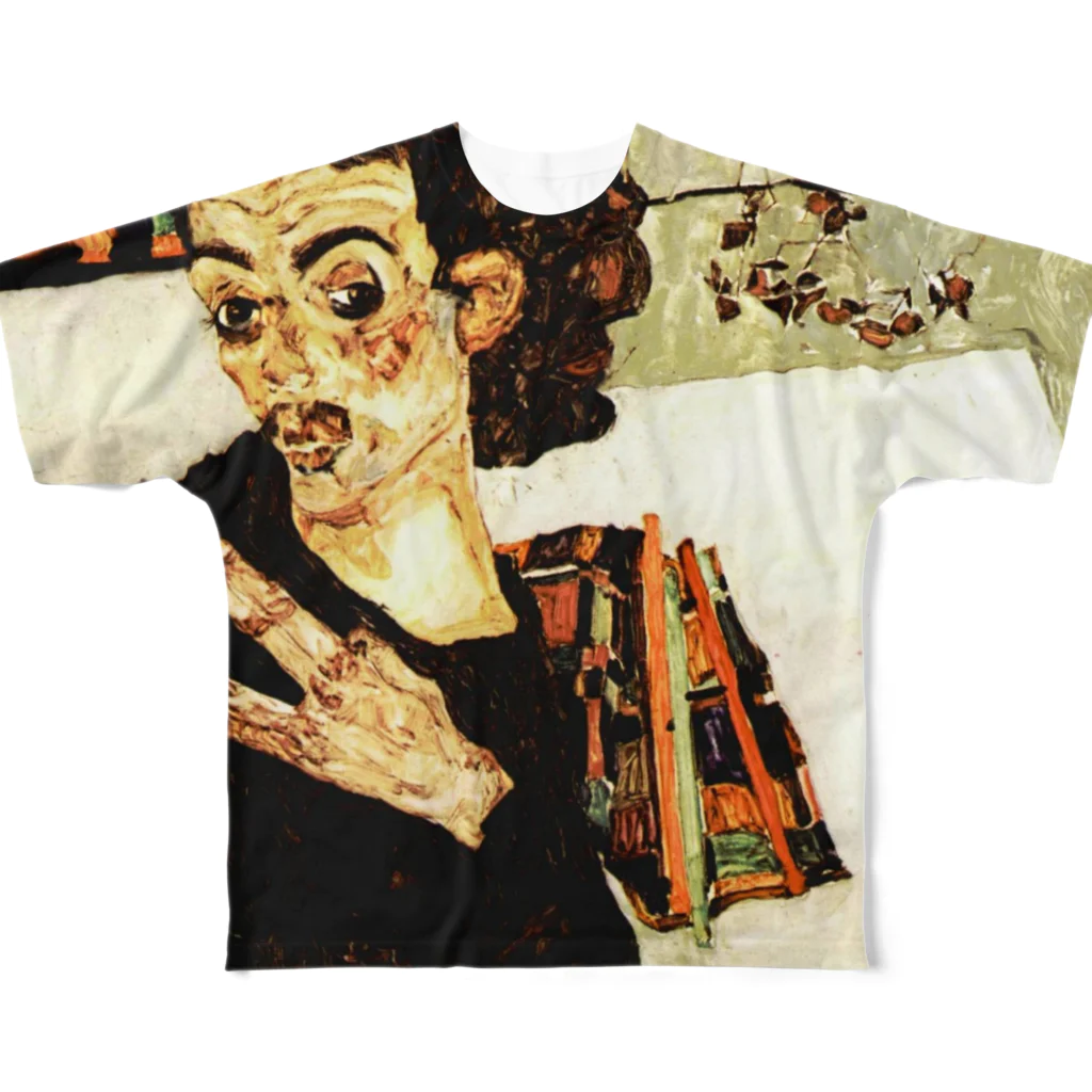 Takahashijunのエゴンシーレ 1911 All-Over Print T-Shirt