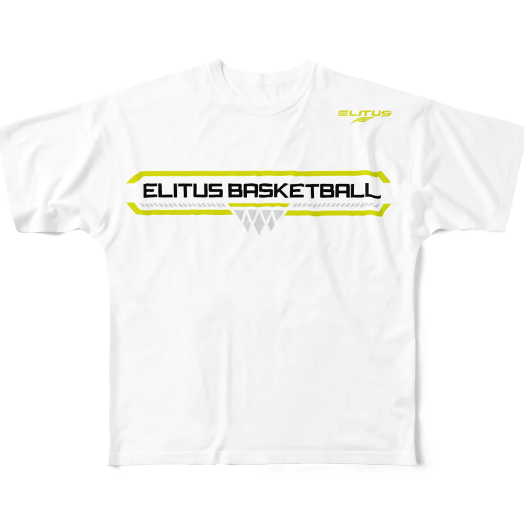 エリータスバスケットボールのElitus Basketball 2019 フルグラフィックTシャツ