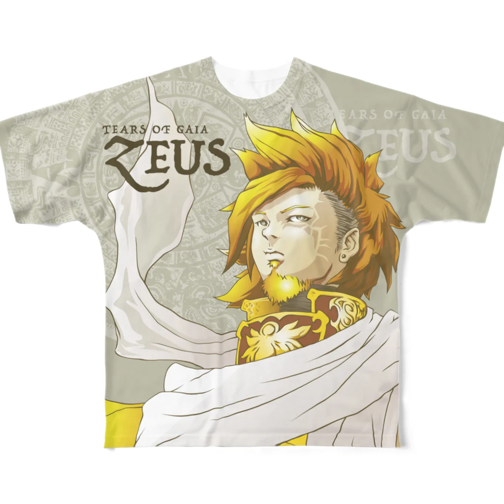 etc ProjectのT.O.G ZEUS フルグラフィックTシャツ