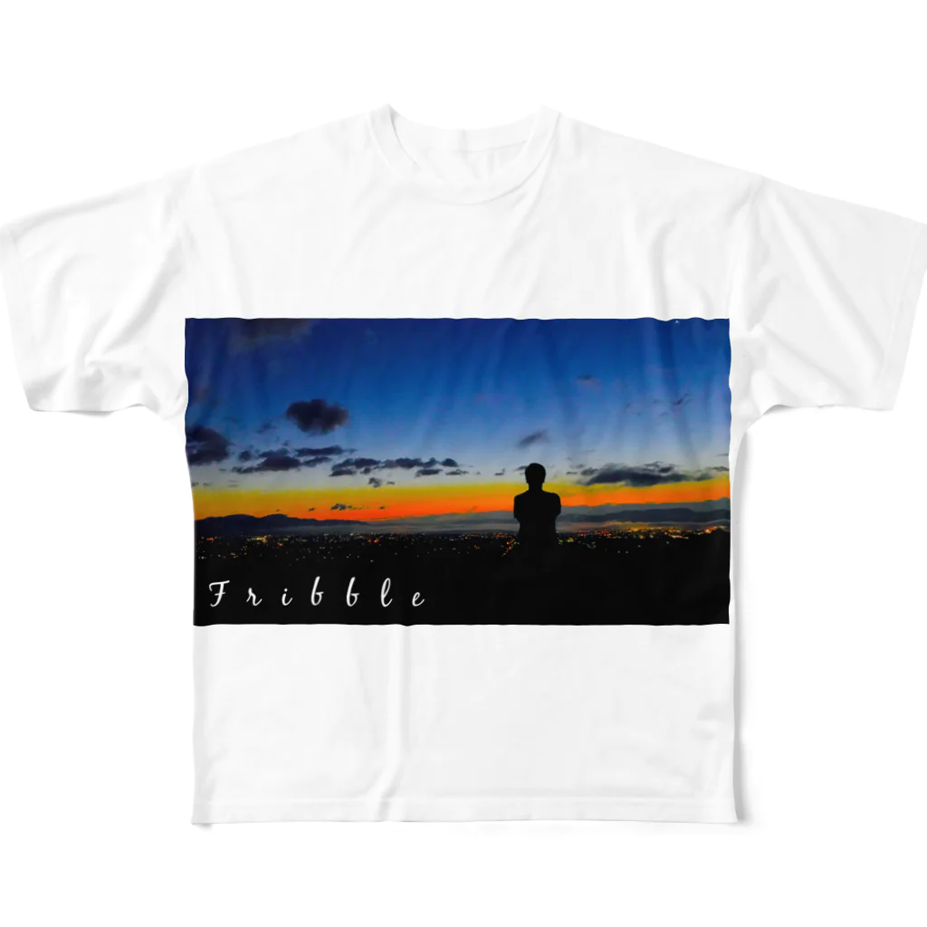 fribbleのfribble Tシャツ2 フルグラフィックTシャツ