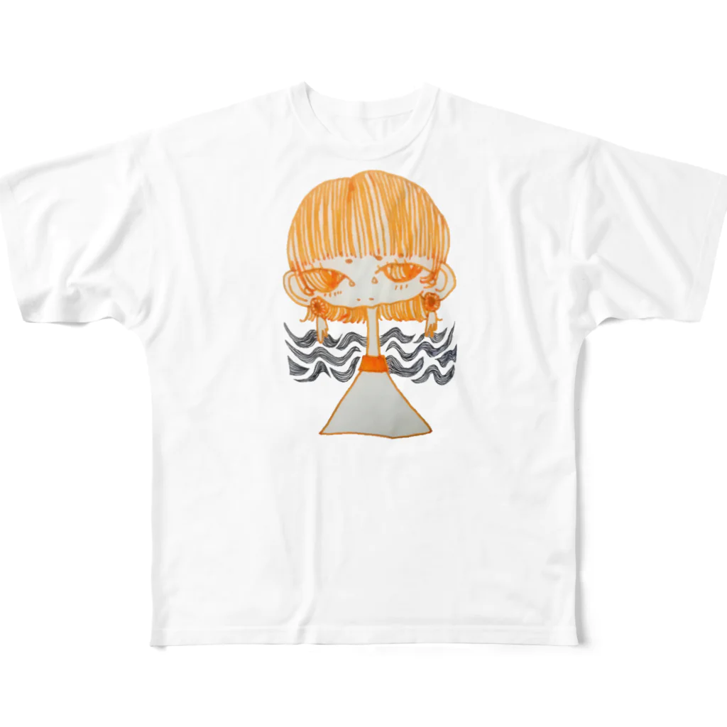 harappadedanceの女の子 フルグラフィックTシャツ