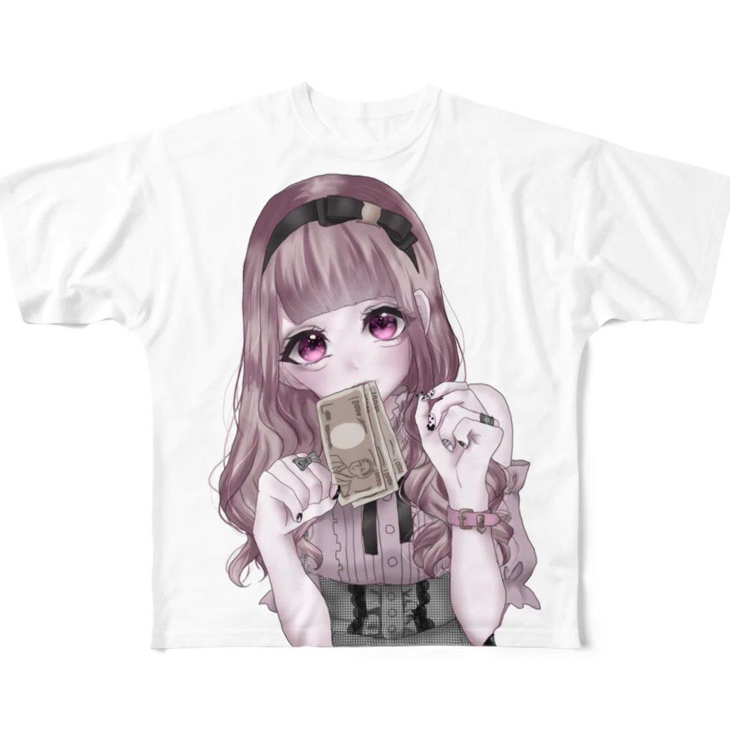 LD mental.CL💒の乞食ちゃん All-Over Print T-Shirt