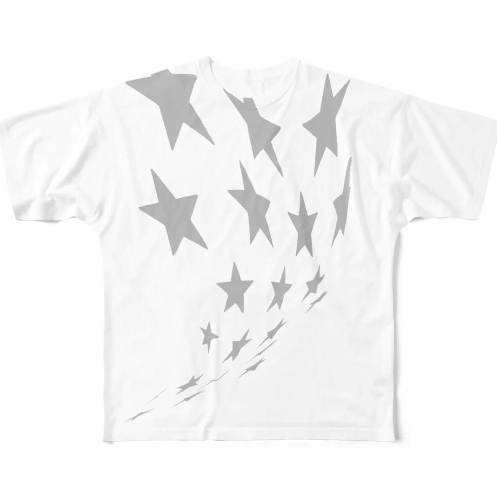 dashimakimakiの星 フルグラフィックTシャツ