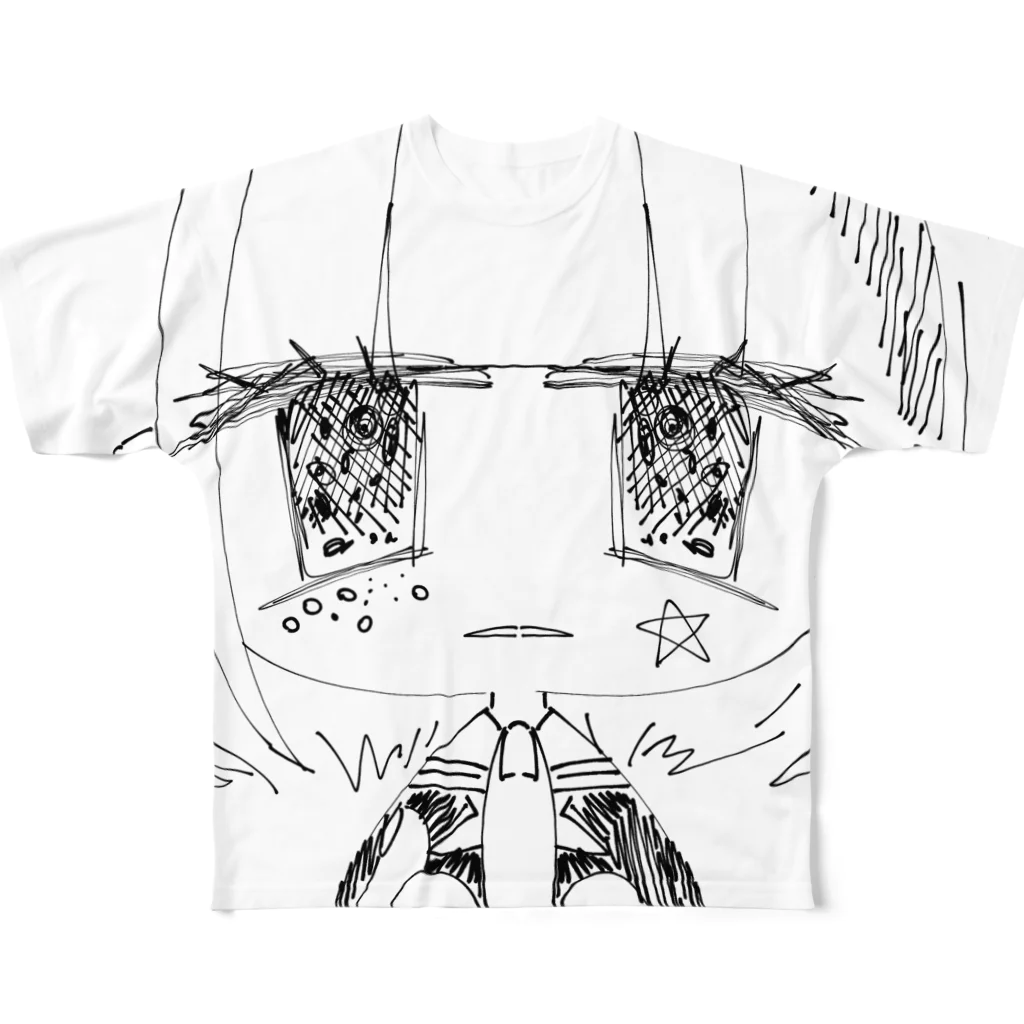 キリンダストアーのアノマロカリス All-Over Print T-Shirt