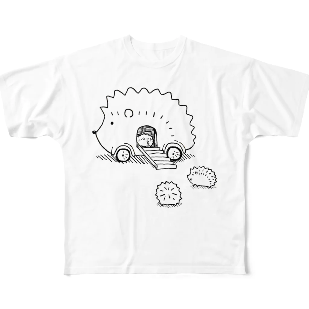 鈴木のハリネズミのスミカ All-Over Print T-Shirt