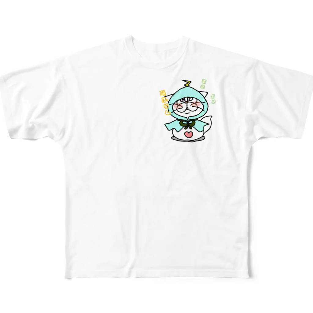 にぼしのあめふらしグッズ フルグラフィックTシャツ