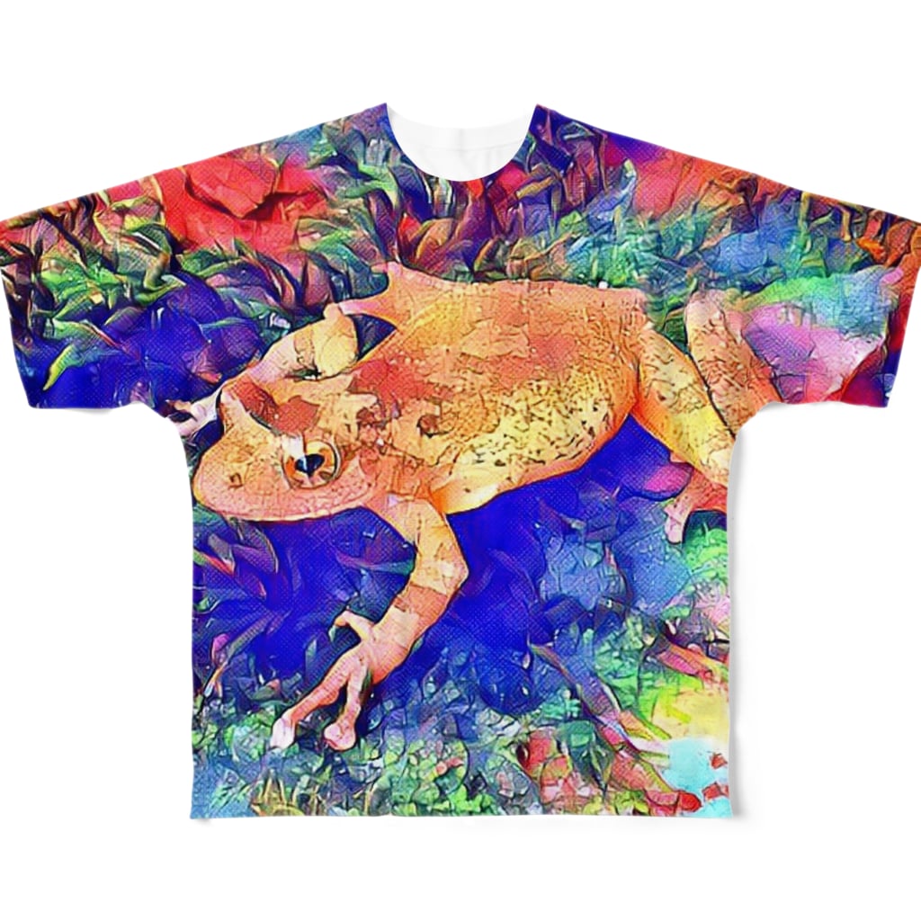 Fantastic FrogのFantastic Frog -Utopia Version- All-Over Print T-Shirt