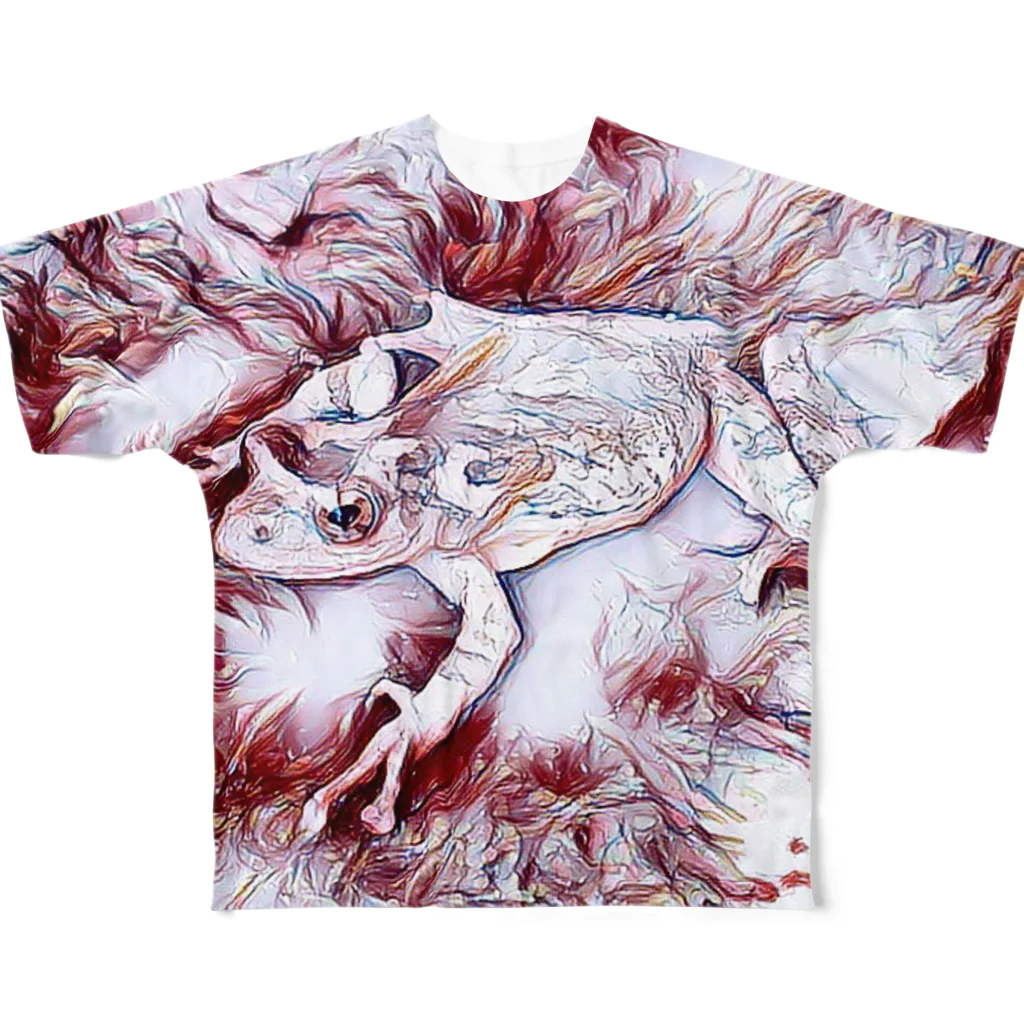 Fantastic FrogのFantastic Frog -Secret Passion Version- All-Over Print T-Shirt