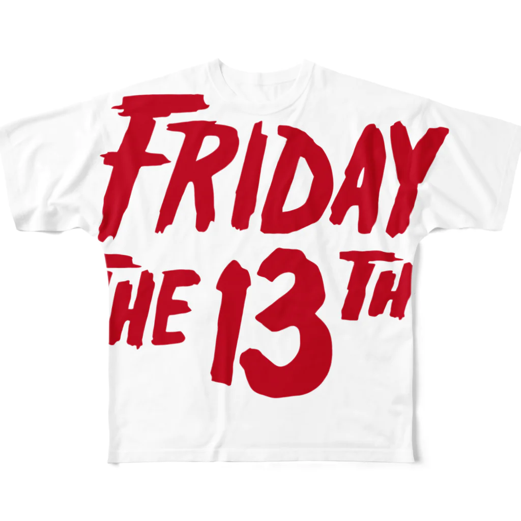 NIPPON DESIGNのFRIDAY THE 13TH フルグラフィックTシャツ