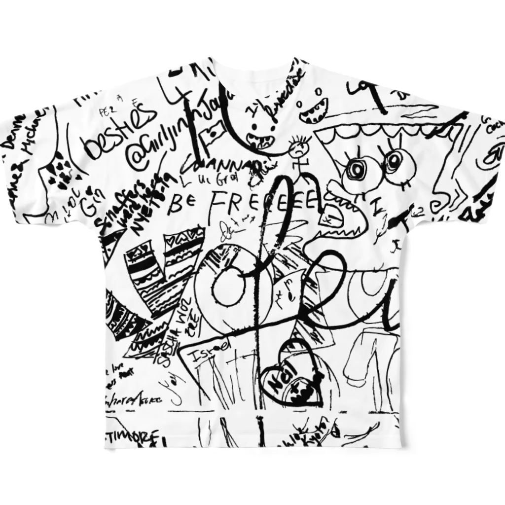 GT / Gin & T-shirtsのG&T 13 All-Over Print T-Shirt