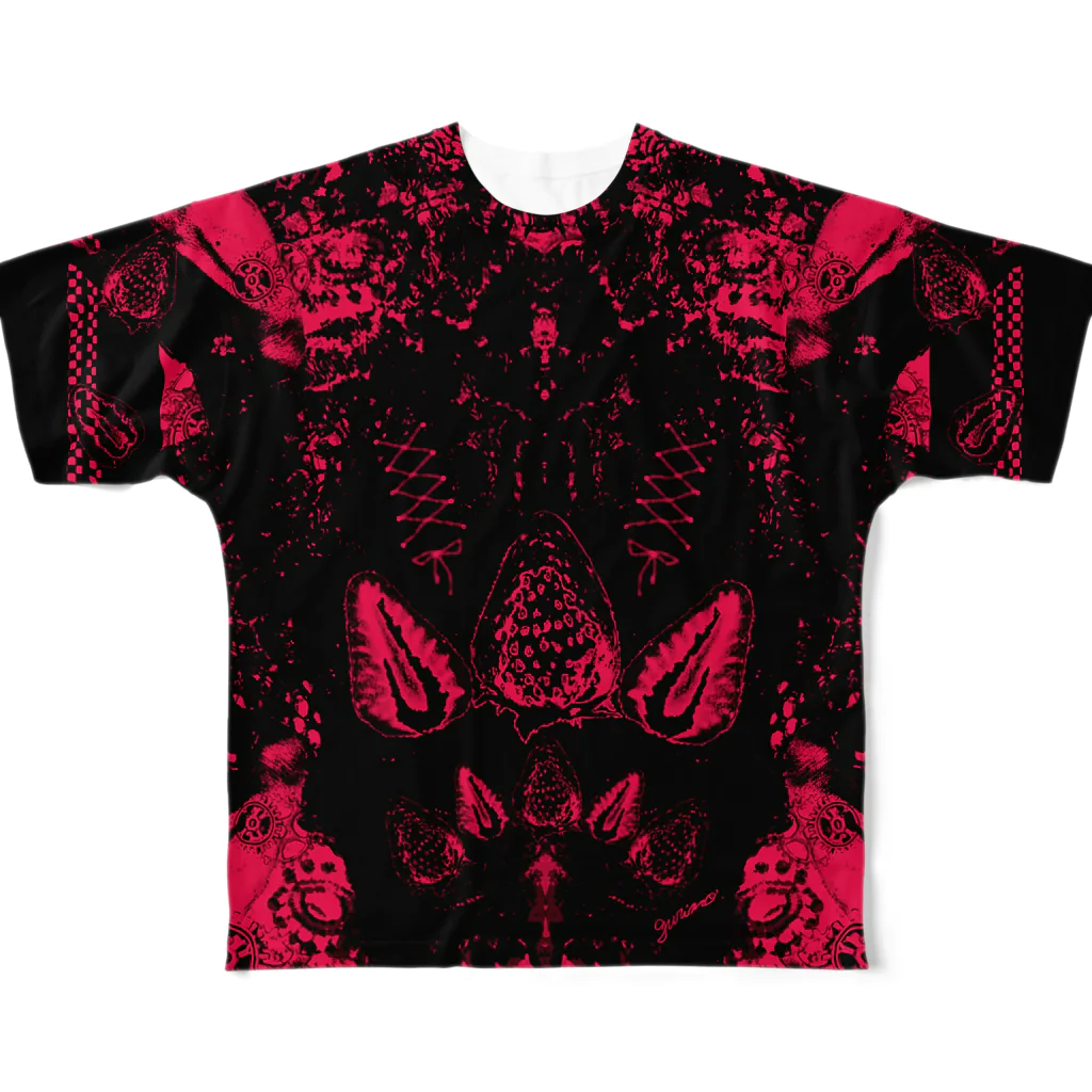 healing-honey(ﾋｰﾘﾝｸﾞﾊﾆｰ)の- HA TSU KO I -「発恋」R All-Over Print T-Shirt