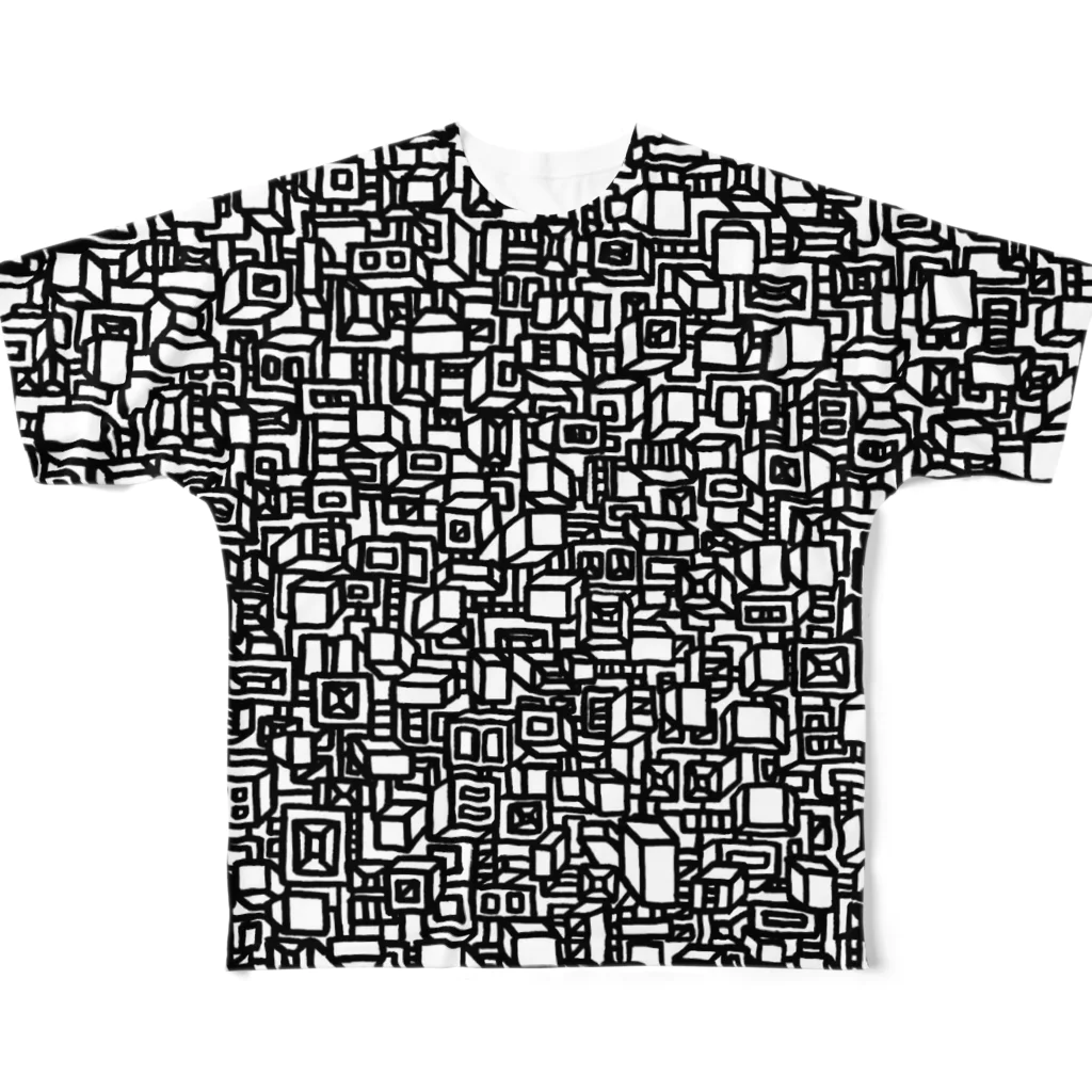 MINAMI MIYAJIMAのMINAMI MIYAJIMA All-Over Print T-Shirt