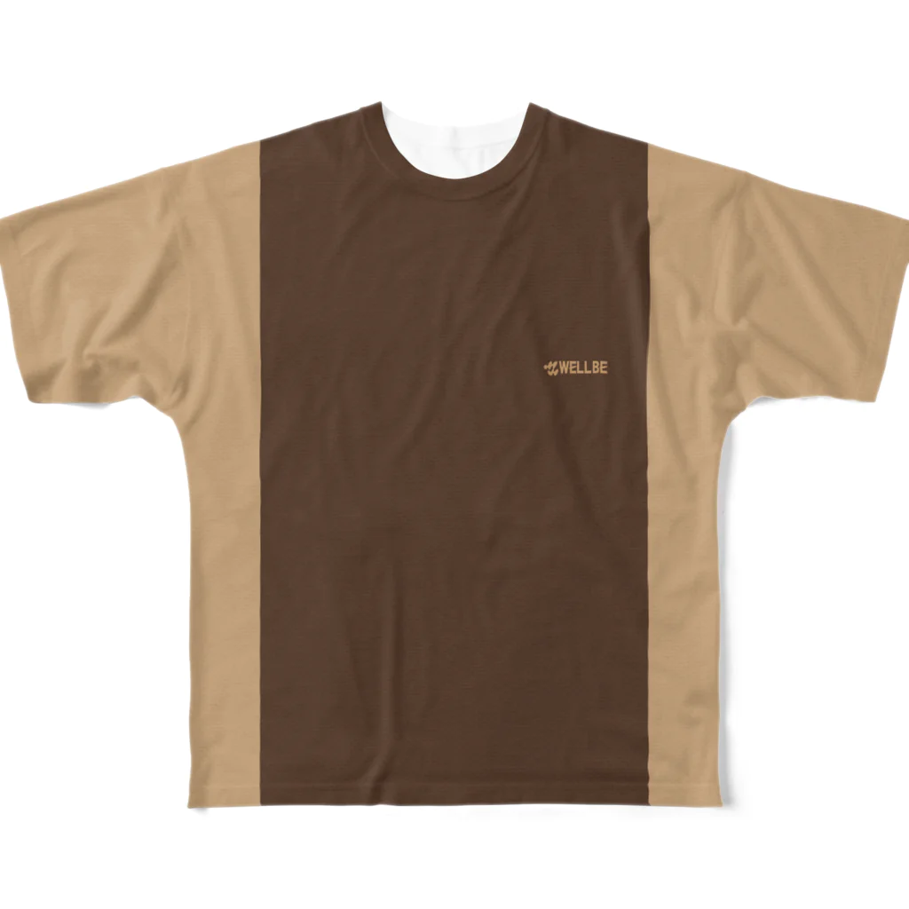 WellbeDesignLabのWELLBE Wear C フルグラフィックTシャツ