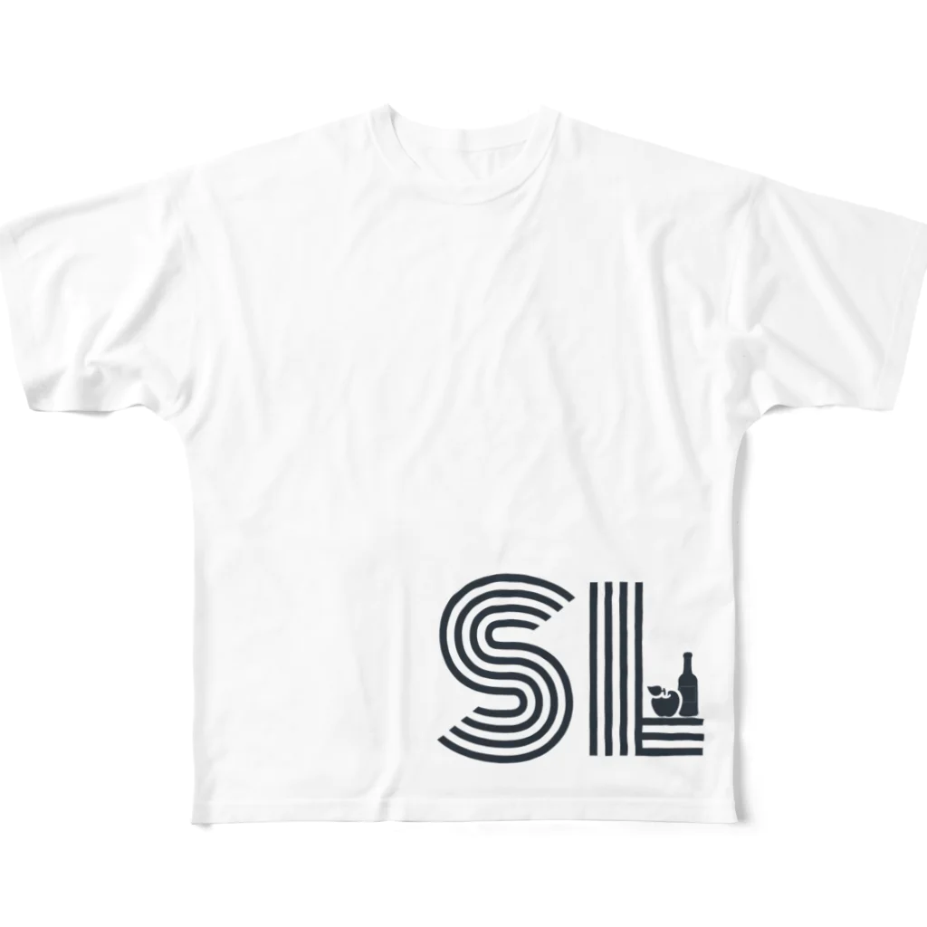 SLOW LIFE のslow life フルグラフィックTシャツ