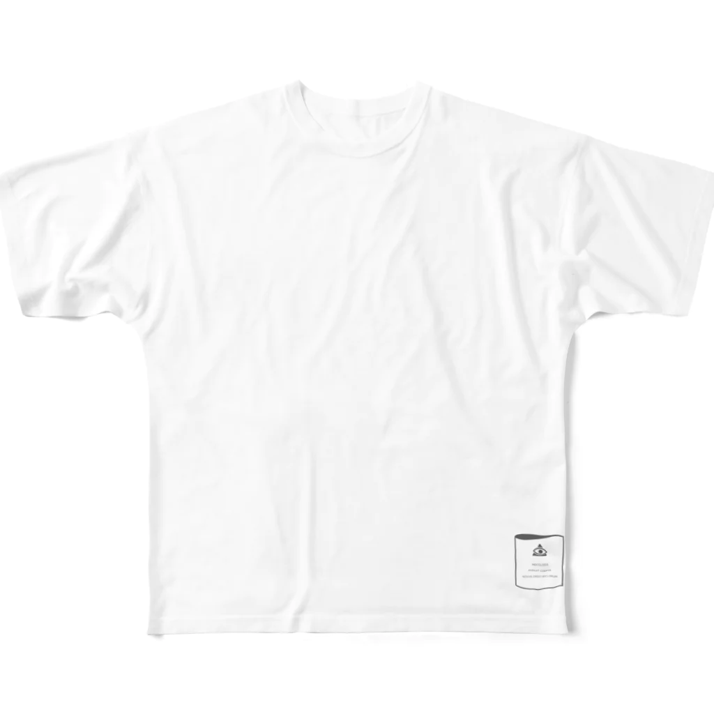 coniのThe secret side(no Stitch) フルグラフィックTシャツ