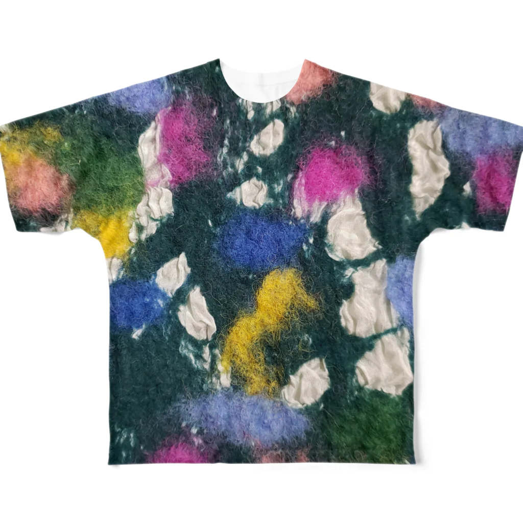 カヨラボ　スズリショップのはらっぱ／カヨサトーTX All-Over Print T-Shirt