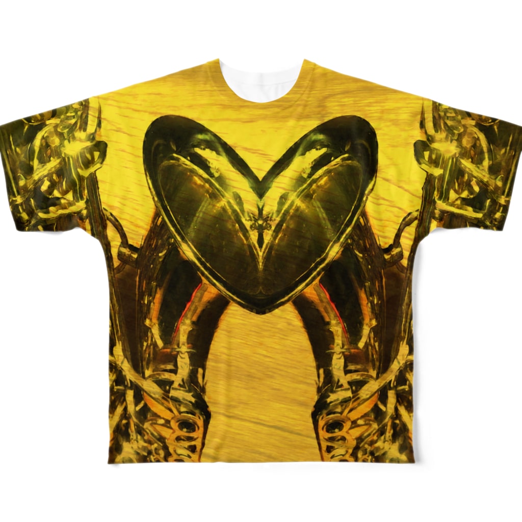  1st Shunzo's boutique のalto saxophone All-Over Print T-Shirt