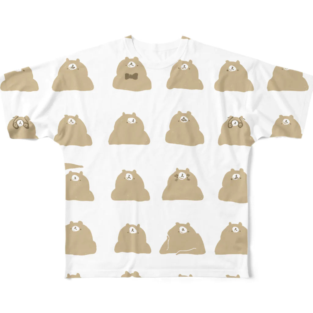 クマ・サピエンスのクマ・サピエンス All-Over Print T-Shirt