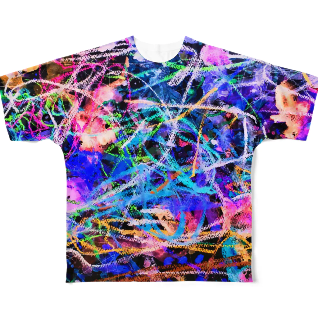 mikoのNO WORDS All-Over Print T-Shirt
