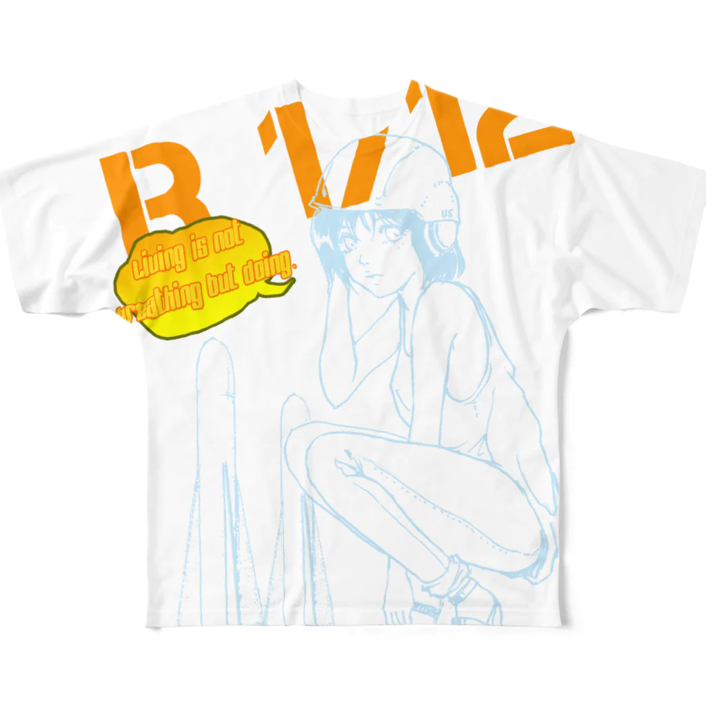 ANITEMP のR1712_rev All-Over Print T-Shirt