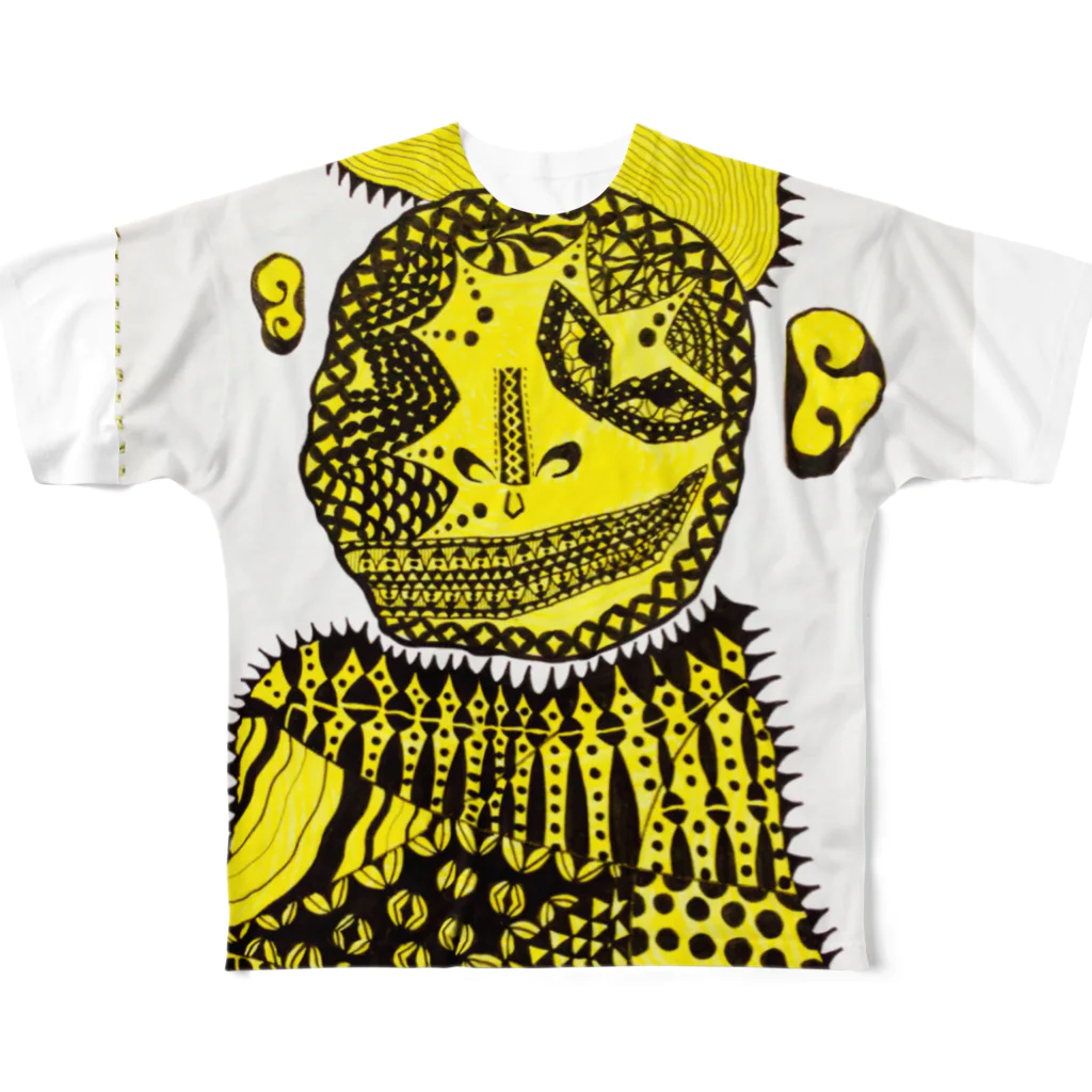 Prayers of angelsの山田君 All-Over Print T-Shirt