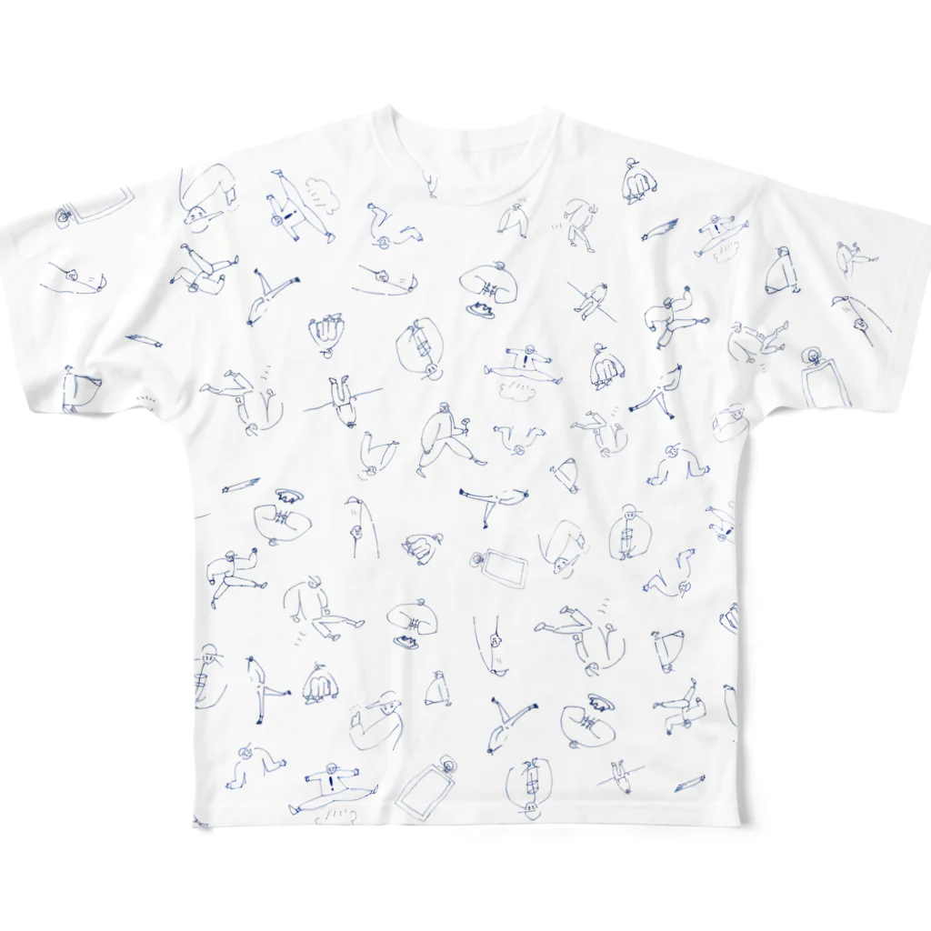 SUTEKISHOPのBOKU NO MAINICHI All-Over Print T-Shirt