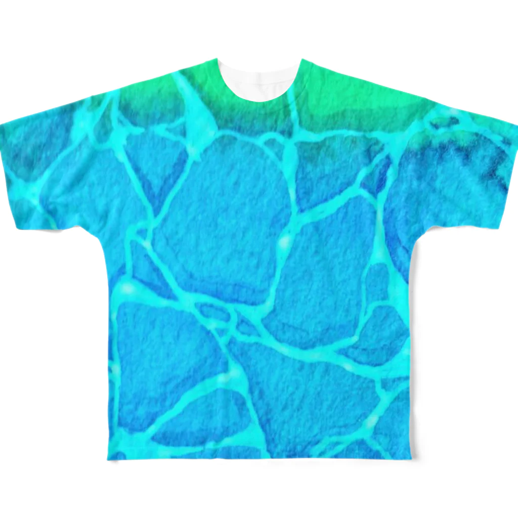 しゃちの水槽のみなも All-Over Print T-Shirt