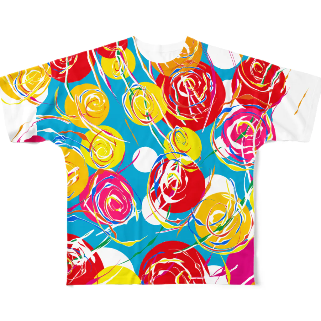 AGOAのyo-yo All-Over Print T-Shirt