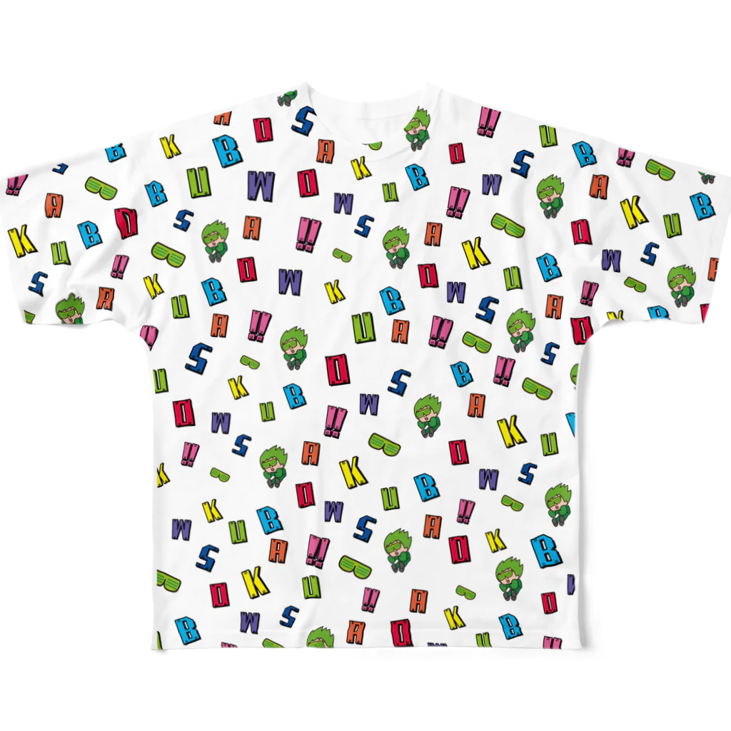 キャニコム 公式ショップの増殖カラーT All-Over Print T-Shirt