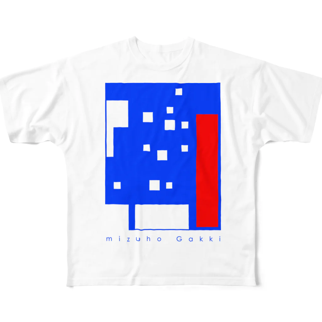 Tomokoのみずほビルディング フルグラフィックTシャツ