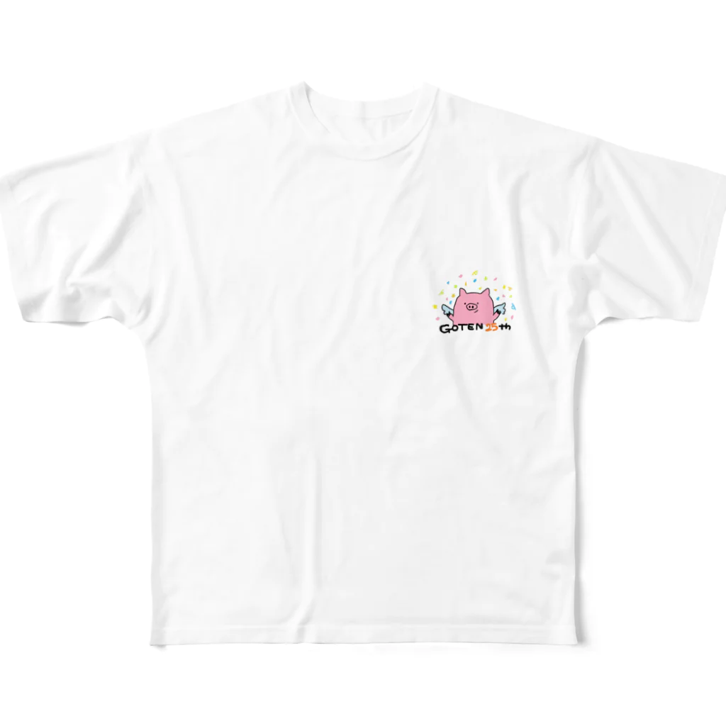 御天のGOTEN25th フルグラフィックTシャツ