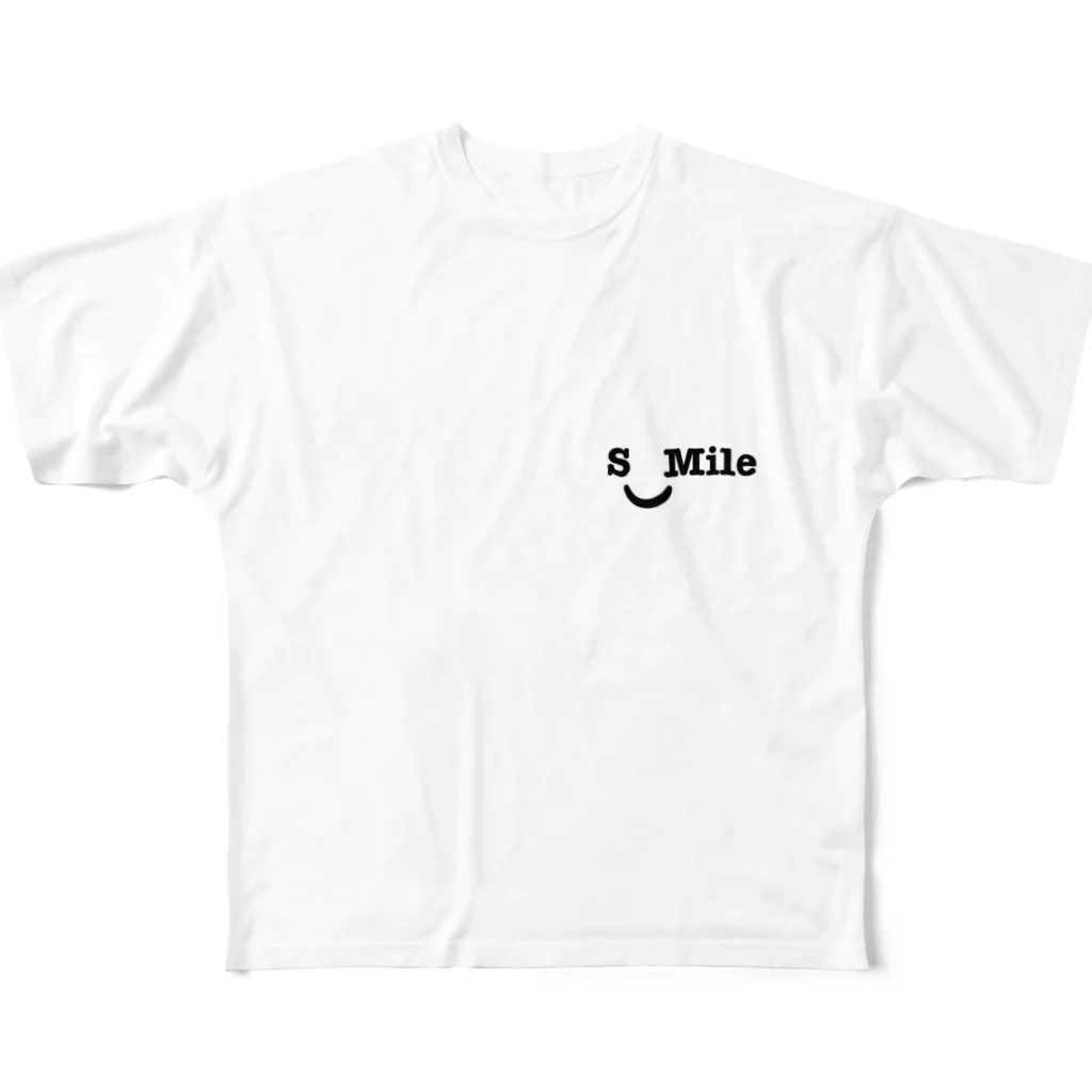 S_Mileのソフトクリームの服 フルグラフィックTシャツ