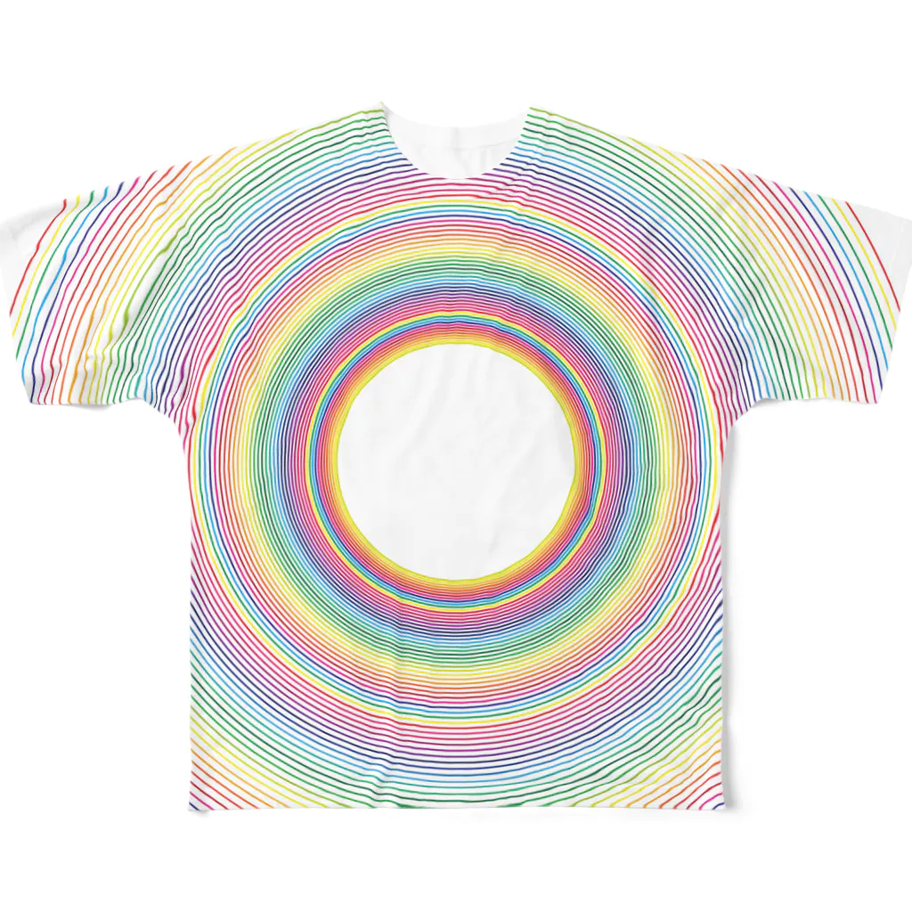 imageampのcolorcircle フルグラフィックTシャツ