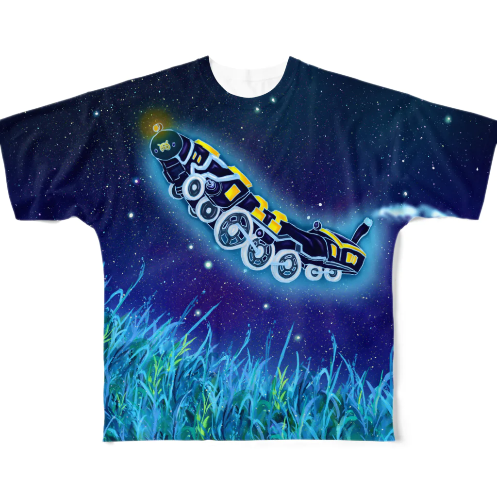 シリウスの匣の銀河鉄道のセスジスズメ All-Over Print T-Shirt