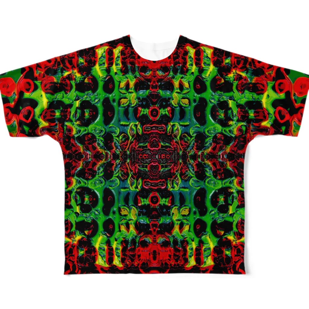  1st Shunzo's boutique のCyborg KONISHI  All-Over Print T-Shirt