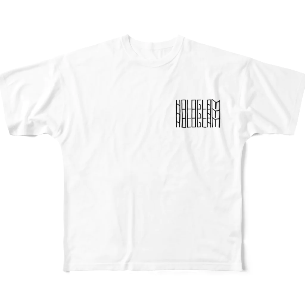 ミングのロゴロゴゴ フルグラフィックTシャツ