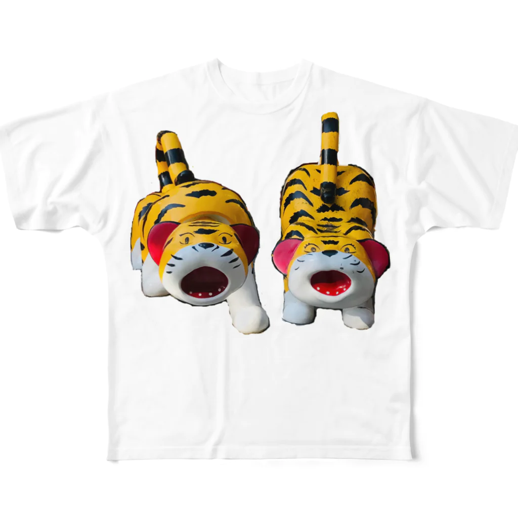 わんころまーちのことらまごとら All-Over Print T-Shirt