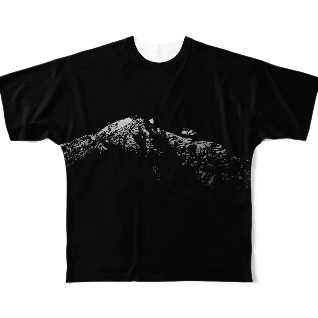 painfulgrowthの岳 All-Over Print T-Shirt