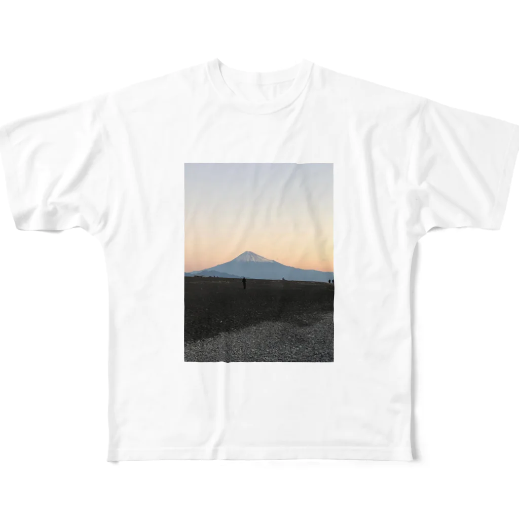 よだれ堂のFUJIYAMA All-Over Print T-Shirt