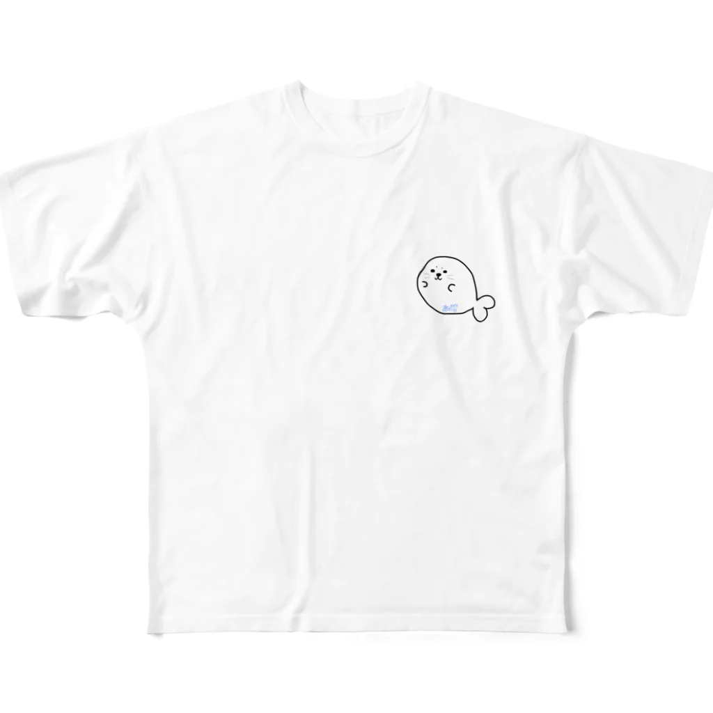 道産神_あざらしの道産神ただのあざらし All-Over Print T-Shirt