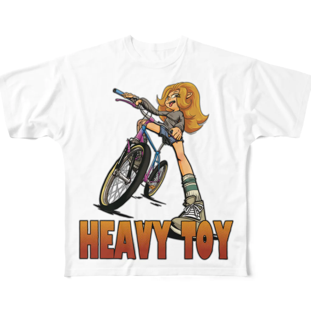 nidan-illustrationの"HEAVY TOY” フルグラフィックTシャツ