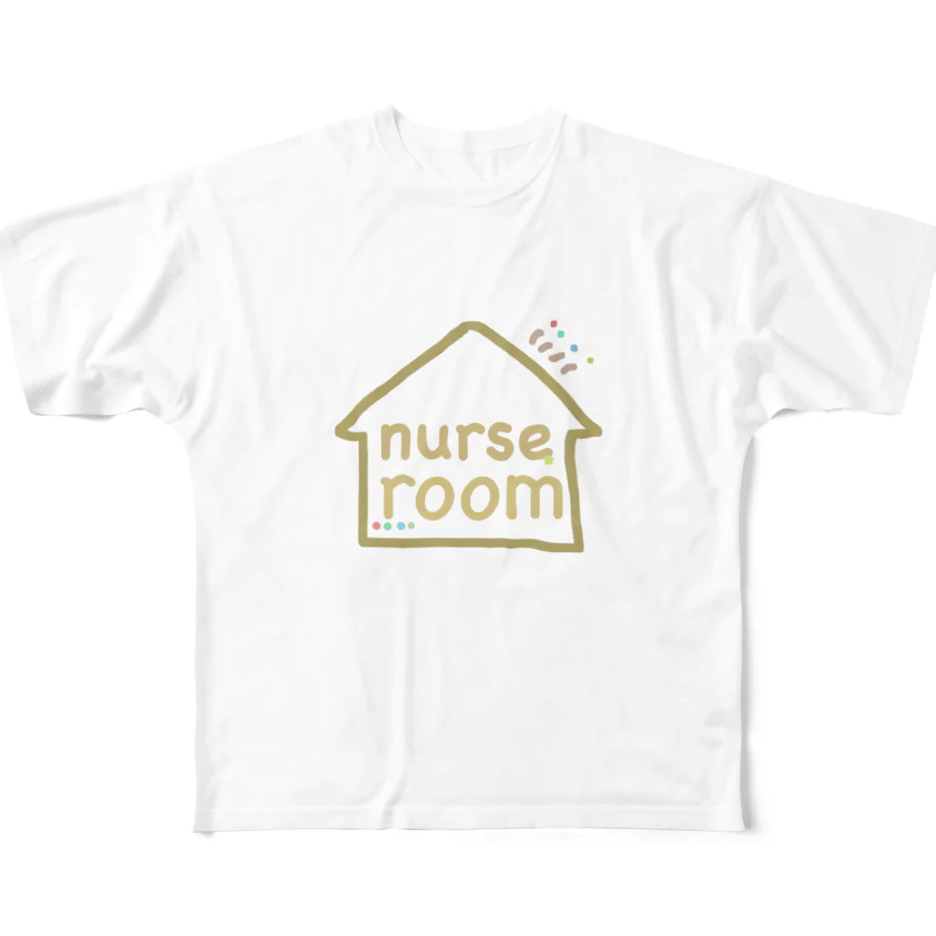 nurseroomのnurse room ウェア フルグラフィックTシャツ