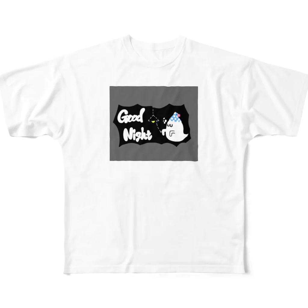 Yukaのおやすみおばけちゃん All-Over Print T-Shirt