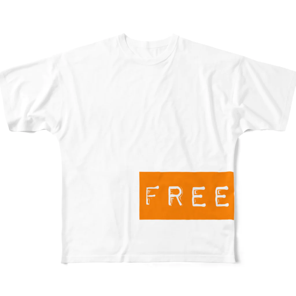 takumihikaruのfreestyle フルグラフィックTシャツ