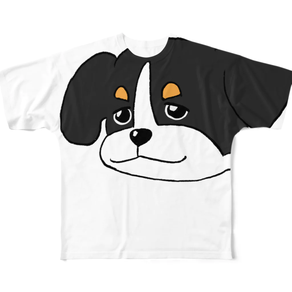 たれ耳チワワ🐶めかぶグッズのたれ耳チワワめかぶ フルグラフィックTシャツ