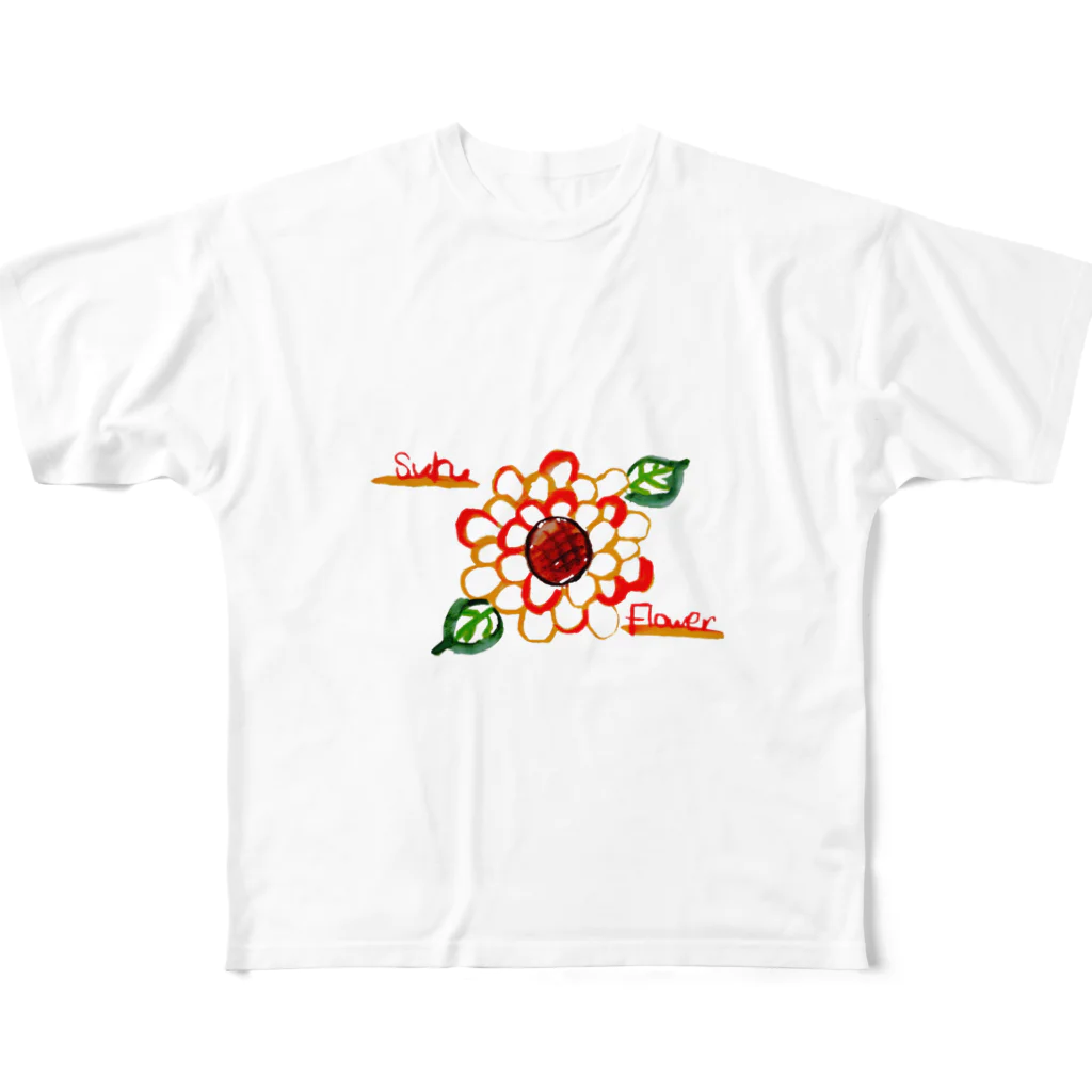 leef(リーフ)のひまわり All-Over Print T-Shirt