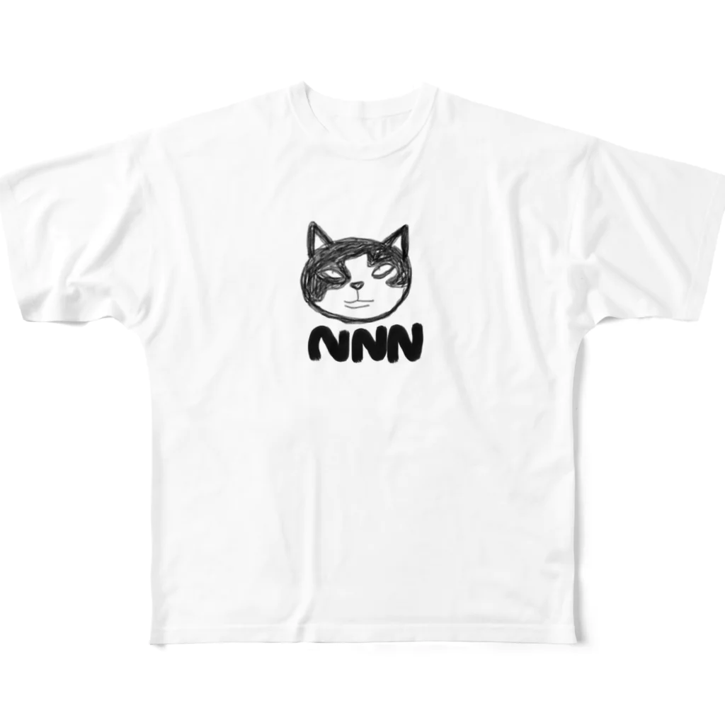 ハゲゴロのNNN All-Over Print T-Shirt